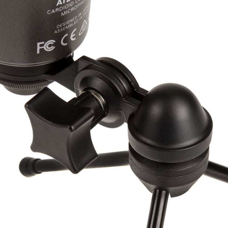 Audio-Technica AT2020 USB+ Condenser Microphone - Black image number 5