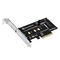 Silverstone SST-ECM21-E M.2 adapter card, PCIe 4.0, 1x M-Key - Low Profile