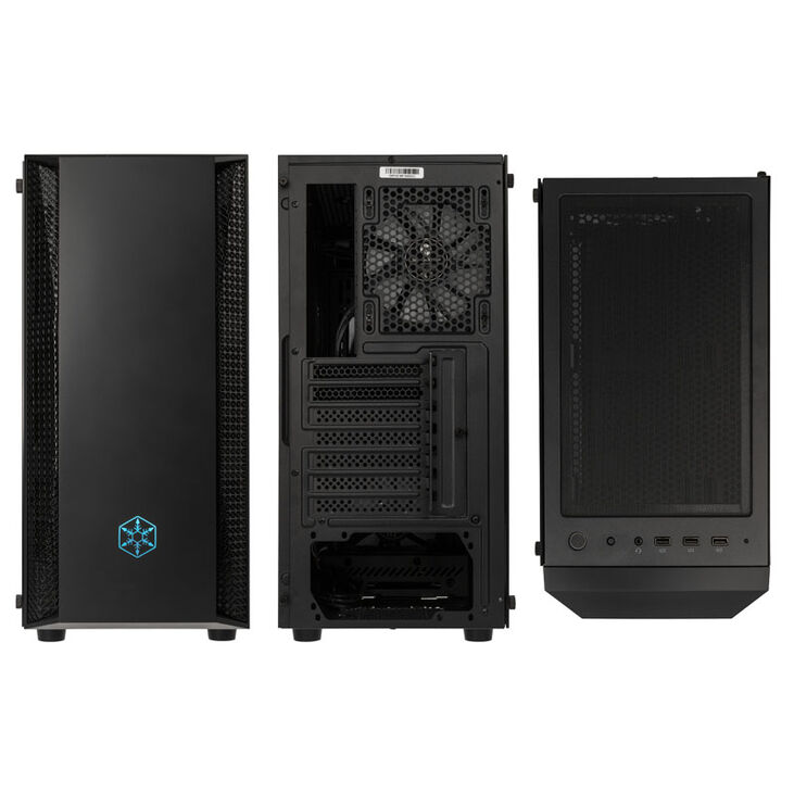 SilverStone Fara B1 Midi-Tower, ARGB, Tempered Glass - schwarz image number 3