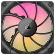CORSAIR iCUE LINK RX120 MAX RGB PWM L&uuml;fter - 3er-Pack, 120mm, schwarz image number null