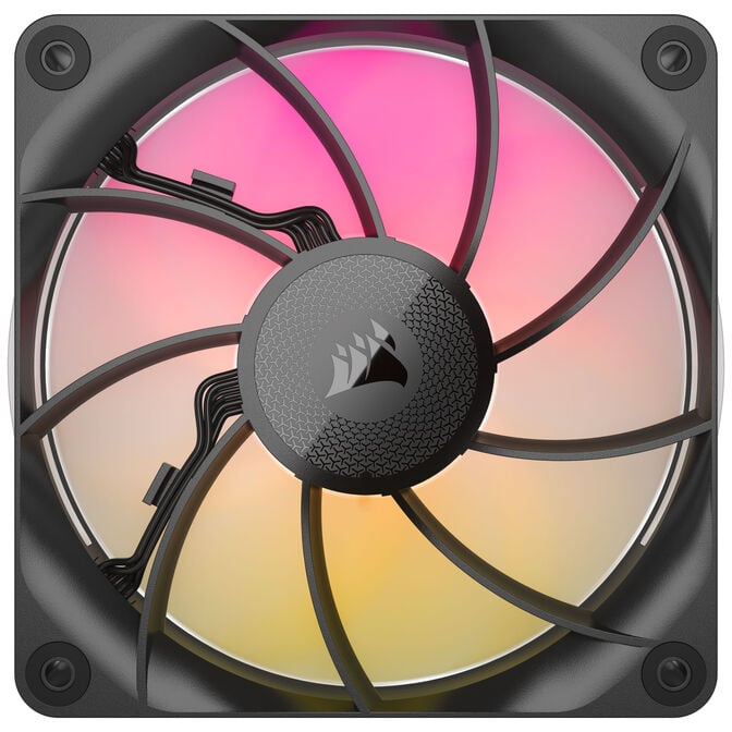 CORSAIR iCUE LINK RX120 MAX RGB PWM L&uuml;fter - 3er-Pack, 120mm, schwarz image number 5