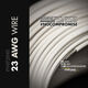 MDPC-X stranded wire 23-AWG Cream-White, 1m