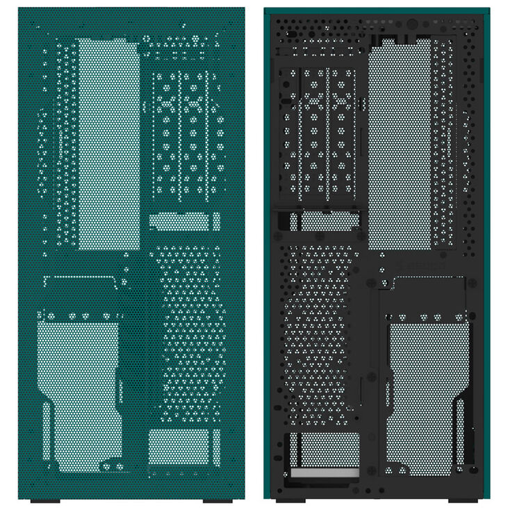 Ssupd Meshroom S V2 Mini ITX Gehäuse, PCIe 4.0 - blau image number 3