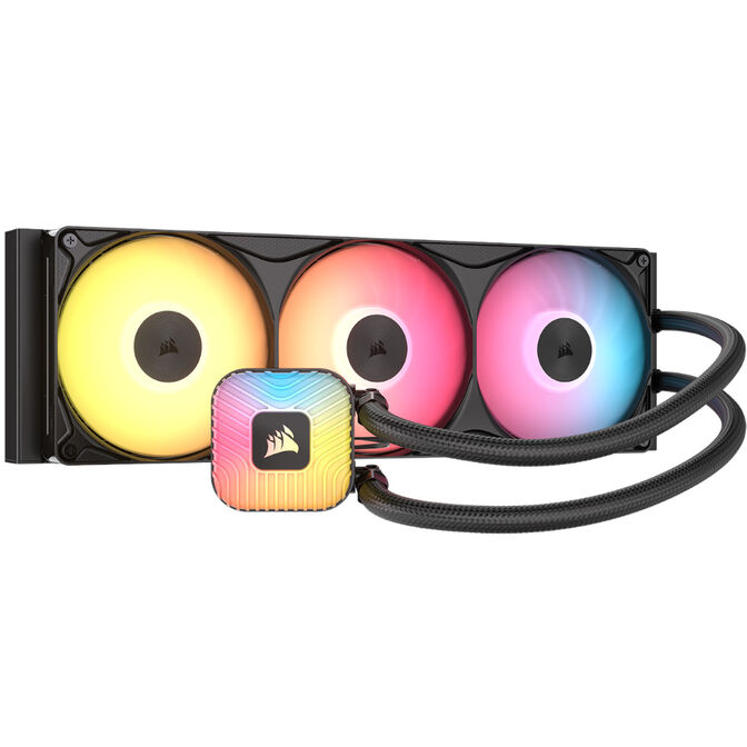 CORSAIR NAUTILUS II 360 RS ARGB CPU-Wasserk&uuml;hlung, 360 mm, RS-II-ARGB-L&uuml;fter - schwarz image number 0