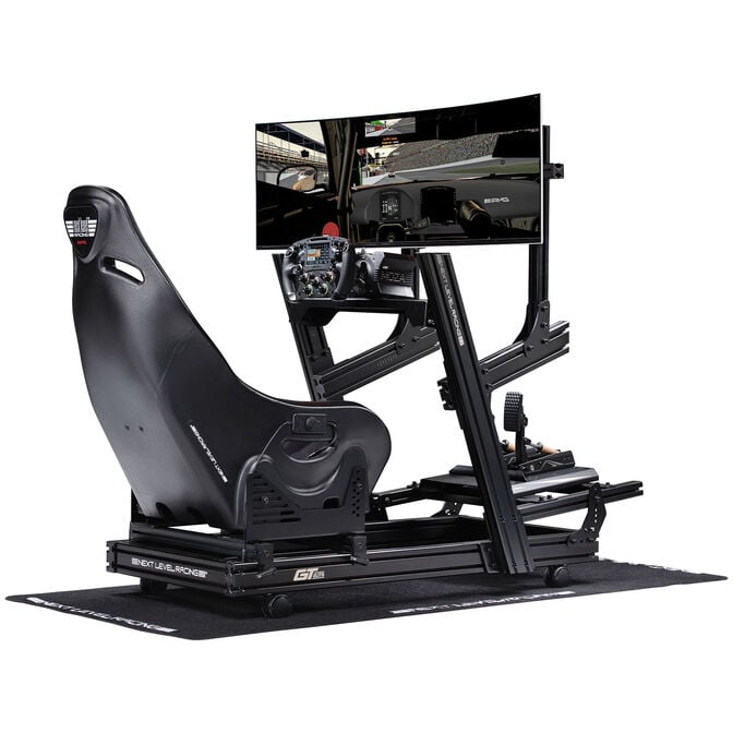 Next Level Racing ES1 Haptic Simracing-Sitz, haptisches Feedback image number 1