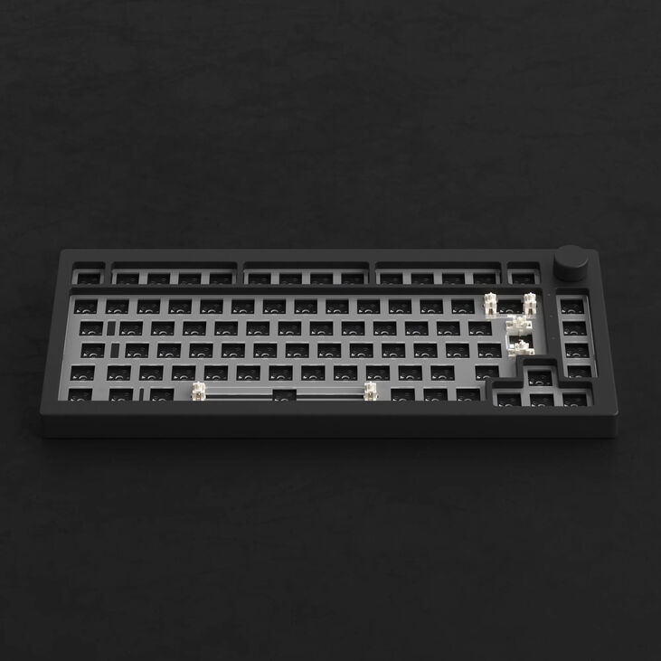 AKKO 5075B Via Barebone Gaming Tastatur, 75% - ISO, schwarz image number 1