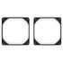 Noctua NA-IS1-12 chromax.black Abstandhalter für 120-mm-Lüfter - 2er Set image number null