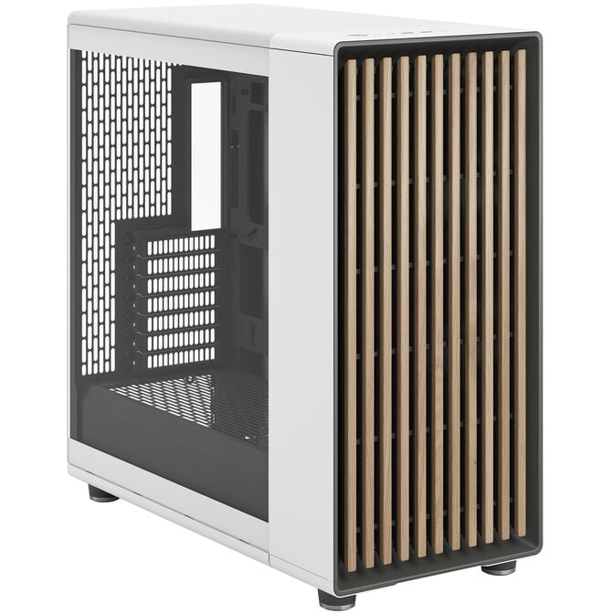 Fractal Design North XL RC Chalk TG Clear PC-Geh&auml;use, Midi-Tower, ATX, Tempered Glass - wei&szlig; image number 1