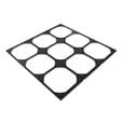 Watercool MO-RA IV 600 Fan Frame - 200mm, black image number null