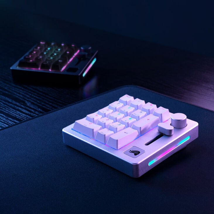 Glorious GMMK Wireless Numpad - Fox Switches, grau/weiß image number 9