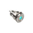 DimasTech Vandalism Button 22mm, Silverline Dot - RGB image number null