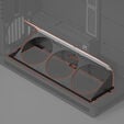HAVN HS 420 Angled Bottom Fan Bracket - schwarz image number null