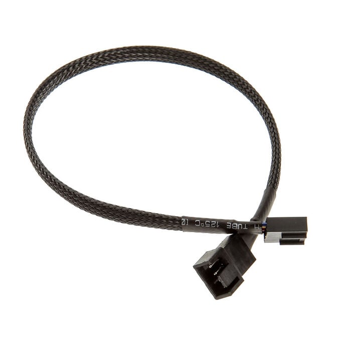Akasa PWM Verl&auml;ngerungskabel gesleevt - 30cm image number 1