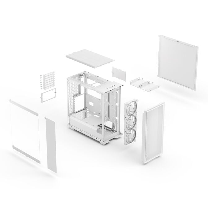 Fractal Design Epoch White RGB TG Clear tint PC-Geh&auml;use, Midi-Tower, ATX, Tempered Glass - wei&szlig; image number 16
