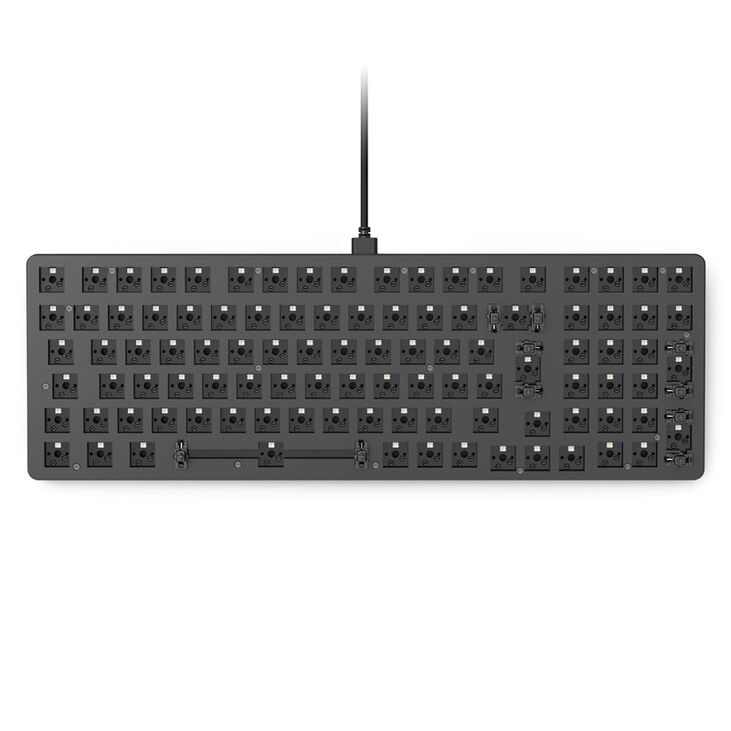 Glorious GMMK 2 Full-Size - Barebone, ISO-Layout, black image number 1