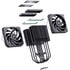 Jonsbo HX6280 CPU cooler, PWM, RGB - 130mm, black image number null