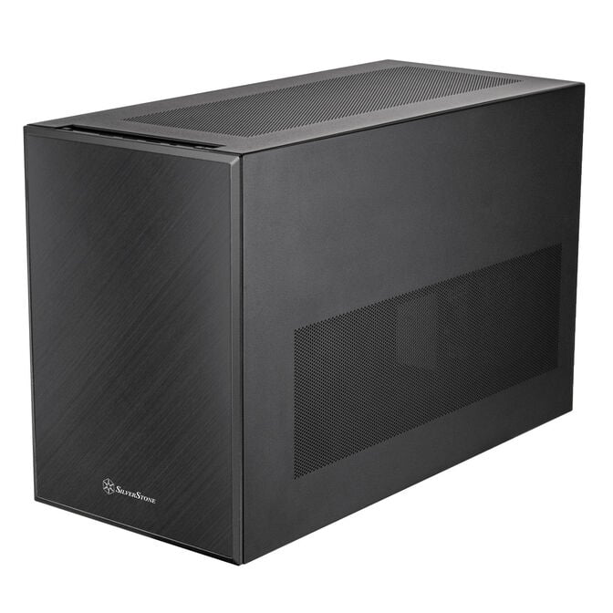 SilverStone SST-SG17B Micro-ATX / Mini ITX Geh&auml;use - schwarz image number 0