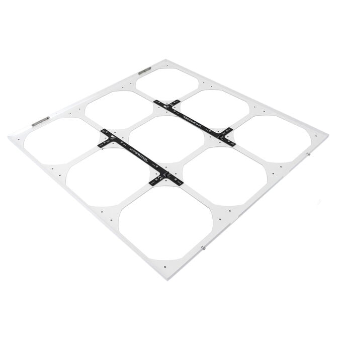 Watercool MO-RA IV 600 Fan Frame - 200mm, white image number 1