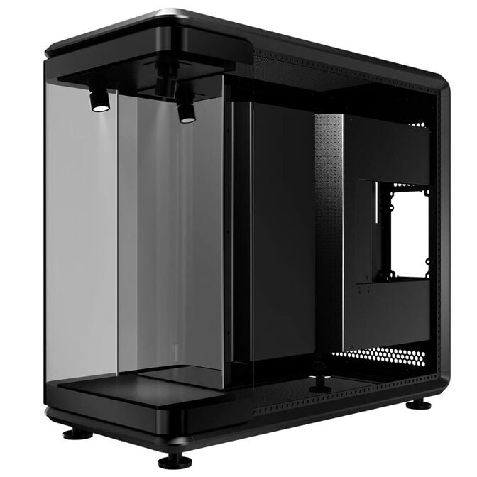 Cooler Master MASTERFRAME 360 PANORAMA PC-Geh&auml;use, Showcase, ATX, ARGB, Tempered Glass - schwarz image number 4