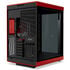 Hyte Y70 Touch Infinite PC-Gehäuse, Midi-Tower, ATX, Tempered Glass - Black Cherry image number null