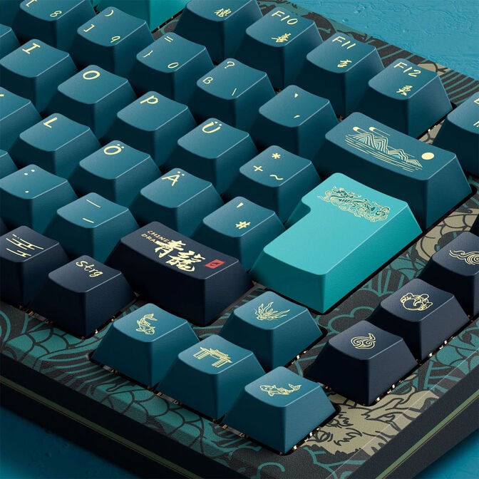 AKKO MOD 007B V3 HE "Year of the Dragon" Gaming Tastatur, RGB - Astrolink Switch, ISO-DE/UK image number 7