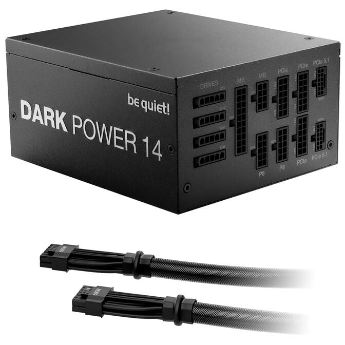 be quiet! Dark Power 14 80 PLUS Titanium Netzteil, ATX 3.1, PCIe 5.1 - 1.200 Watt image number 3