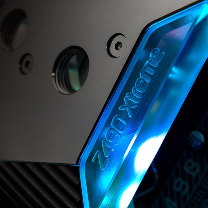 EK Water Blocks EK-Quantum Momentum AORUS Z490 Xtreme D-RGB - Acrylic image number 4