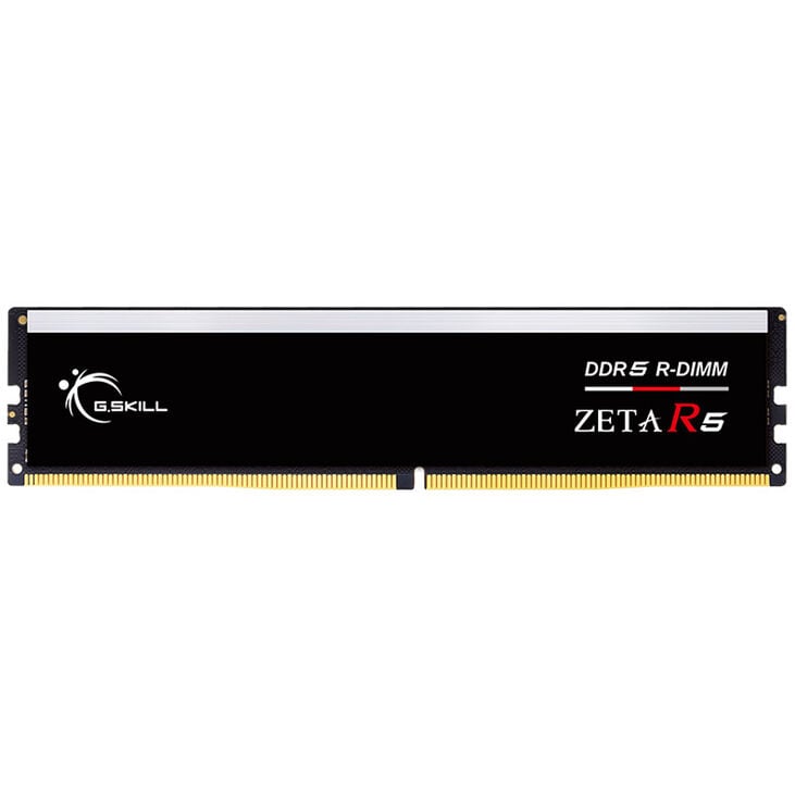 G.Skill Zeta R5 DDR5-6400 RAM, CL32, XMP, ECC reg. - 128 GB Octo-Kit, schwarz image number 3
