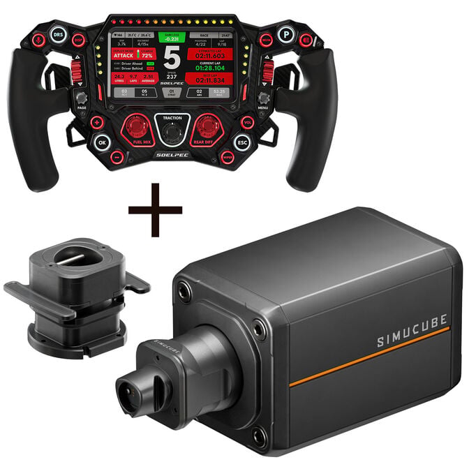 Simucube 3 Sport (15Nm) + Soelpec Spectra XR Colour Selection image number 0
