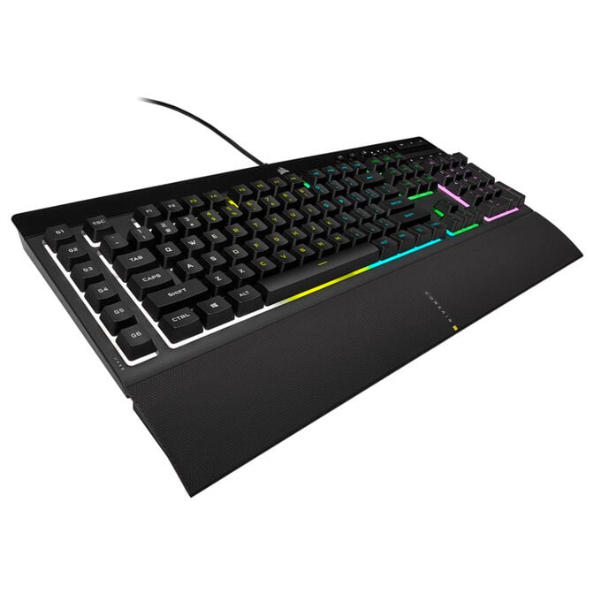 Corsair K55 RGB PRO Gaming Tastatur, RGB LED - schwarz image number 0