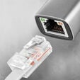 AXAGON ADE-TXCA Gigabit Ethernet  Adapter, USB-C + USB-A - titangrau image number null