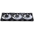 PHANTEKS "6er Pack", 3er Pack M25 Gen2 D-RGB Standard L&uuml;fter + 3er Pack M25 Gen2 D-RGB Reverse Blade L&uuml;fter, 120mm - schwarz image number null