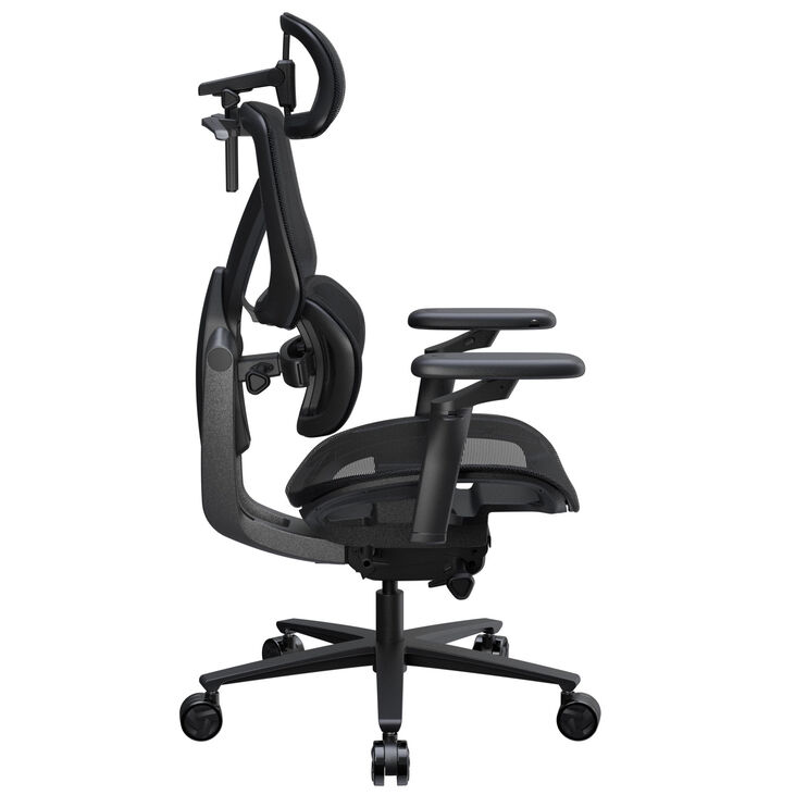 ThunderX3 FLEX Pro Gaming Stuhl, ergonomisch - Mesh, schwarz image number 6