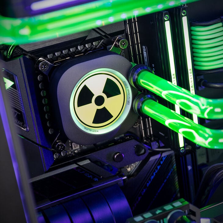 Gaming PC Toxic Fury Elite, Intel Core i9-14900K, NVIDIA GeForce RTX 4090 - Custom Water Cooling image number 4