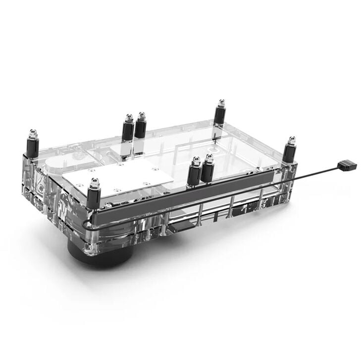 Alphacool Core Flat Reservoir 240, with VPP pump - right image number 1