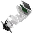 TRYX PANORAMA SE ARGB 360 All-in-One Liquid Cooler, 3D-AMOLED Display &ndash; 360mm, White image number null