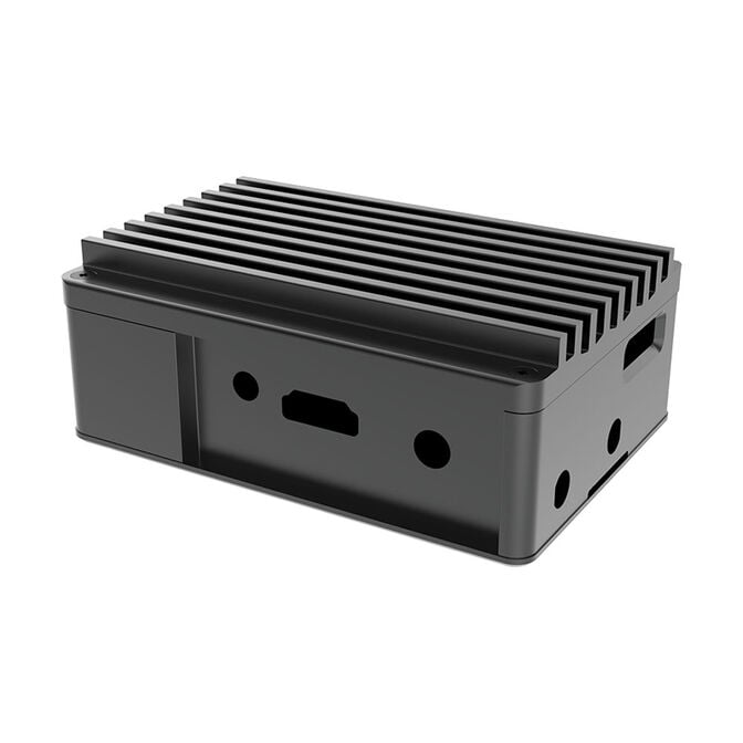 Akasa Skyline 3 Pro Geh&auml;use f&uuml;r Asus Tinker Board 3 und 3s, Aluminium, l&uuml;fterlos - schwarz image number 3