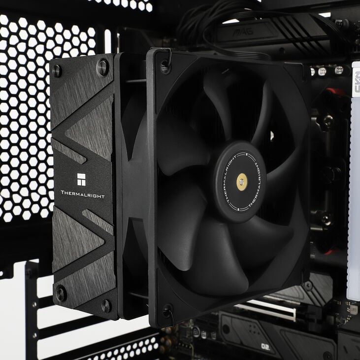 Thermalright Assassin Spirit 120 Evo Dark CPU Cooler - 120 mm image number 9