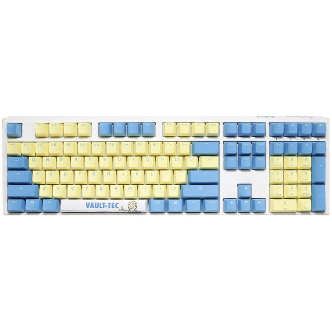 Ducky x Fallout Vault-Tec Limited Edition One 3 Gaming Keyboard - MX Brown (ANSI, US) image number 1