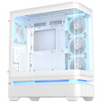 ASUS Prime AP304 ARGB PC Case, Mid Tower, ATX, ARGB, Tempered Glass &ndash; white image number null