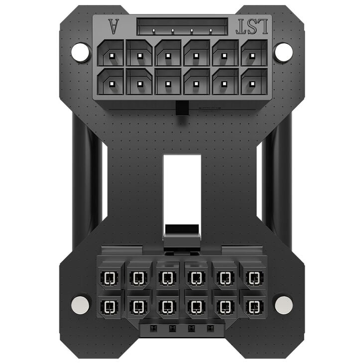 Corsair 12V-2x6 GPU Power Adapter - Style B, black image number 3