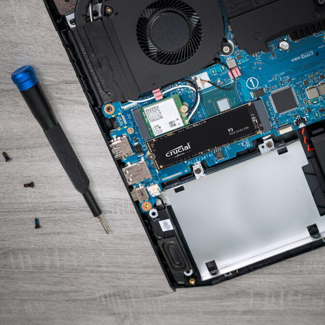 Crucial P3 NVMe SSD, PCIe 3.0 M.2 Type 2280 - 2 TB image number 3