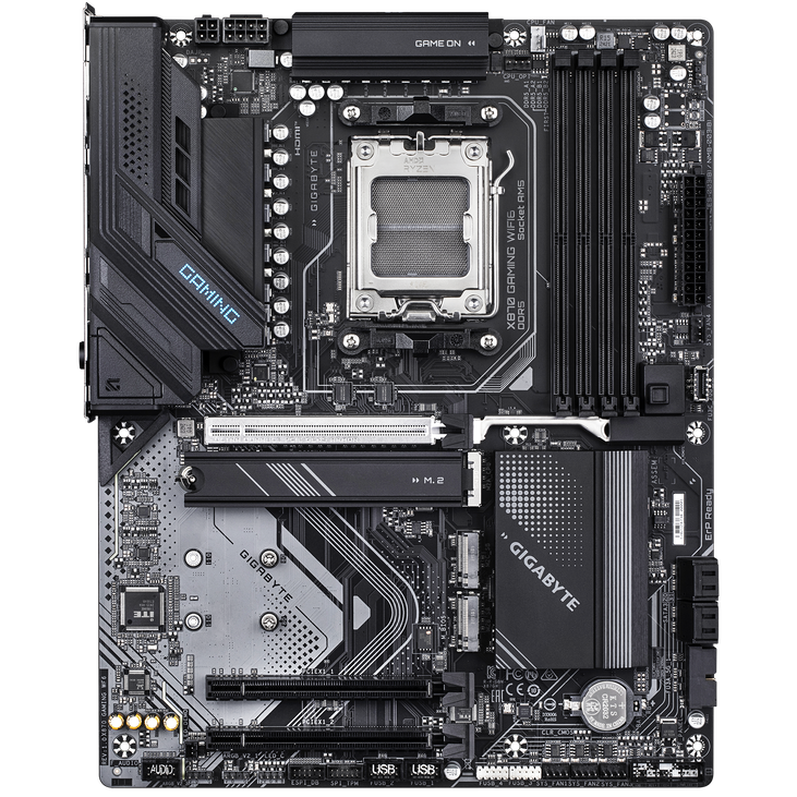 Gigabyte X870 Gaming motherboard, Socket AM5, AMD X870, ATX, DDR5 image number 1