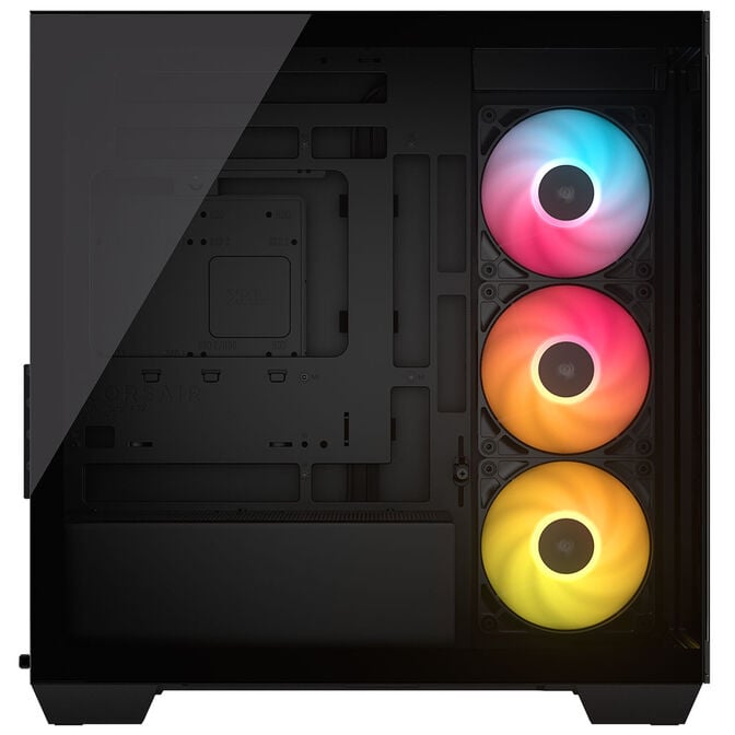 Corsair 2800X RS-R ARGB PC-Geh&auml;use, Mini-Geh&auml;use, mATX, Tempered Glass - inklusive 3x 120-mm-L&uuml;fter, schwarz image number 4