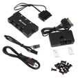 Corsair LL120 RGB Dual Light Loop PWM Fan, 3-Pack including Controller - 120mm white image number null