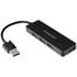 AXAGON HUE-G1A Superspeed USB-C Slim Hub, 4x USB 3.0 - 15cm, schwarz image number null