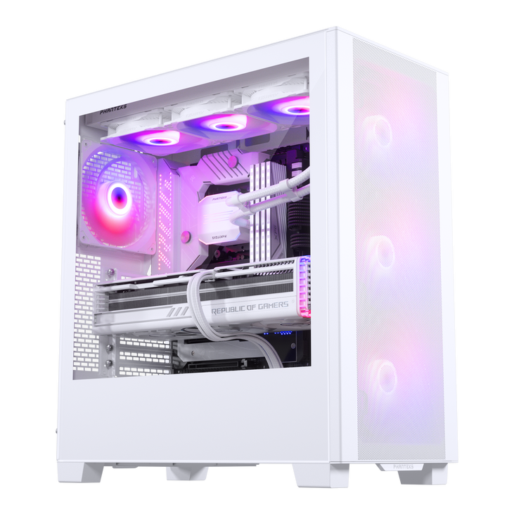 Phanteks XT Pro Ultra PC-Gehäuse, Midi-Tower, E-ATX, Tempered Glass, D-RGB - weiß image number 0
