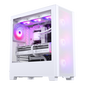 Phanteks XT Pro Ultra PC-Gehäuse, Midi-Tower, E-ATX, Tempered Glass, D-RGB - weiß