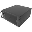 SilverStone RM53-502 Server Case, Rackmount, SSI-EEB, Mesh - Black image number null