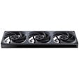 Jonsbo ZA-420B PWM-L&uuml;fter, ARGB - 3x 140mm, schwarz image number null